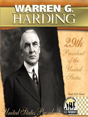 cover image of Warren G. Harding